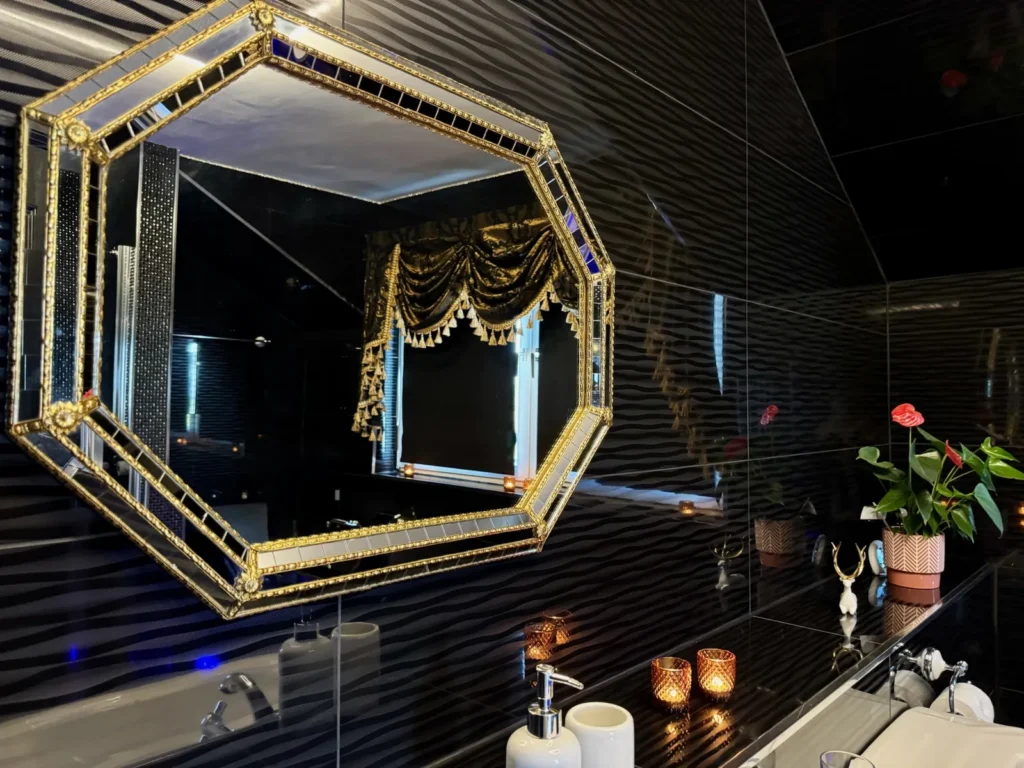 Black Room Bathroom