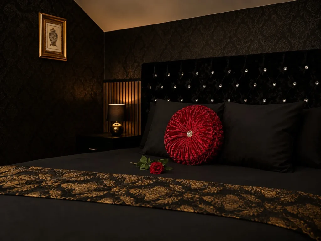 Black Room Bedroom