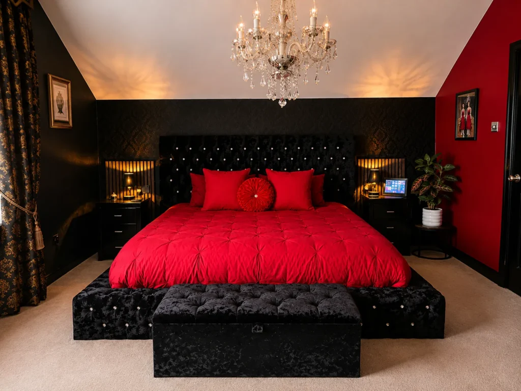 Black Room Bedroom